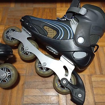 Sport i hobi: Prodajem HY Skate rolere, korišćeni mesec dana prošle sezone, broj 43 — 6