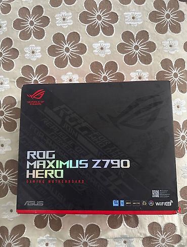 kompyuter hissələri: ASUS ROG Maximus Z790 Hero – Gaming Ana Plata ( plata kaputere taxılıb — 2