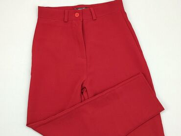 czerwone tiulowe spódniczka: Spodnie materiałowe, Boohoo, M, stan - Idealny