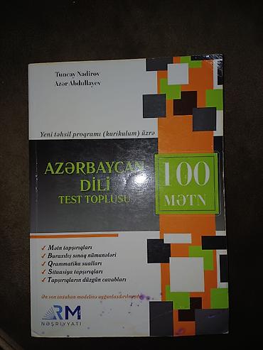 Məhsul: “Azərbaycan dili – Test Toplusu (100 mətn)” Müəlliflər lalafo.az -da Məhsul: “Azərbaycan dili – Test Toplusu (100 mətn)” Müəlliflər