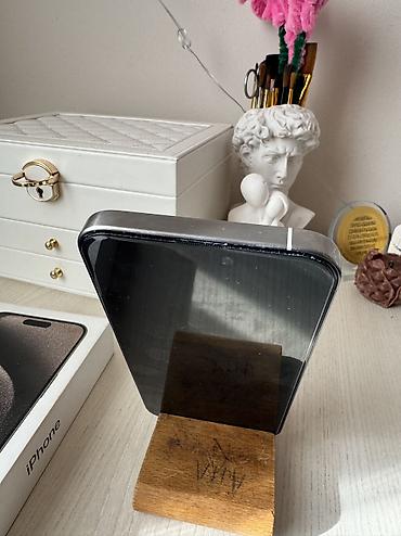 Apple iPhone: IPhone 15 Pro, Б/у, 256 ГБ, Blue Titanium, Чехол, 88 % — 8