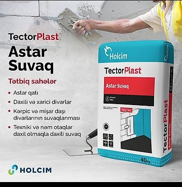 Suvaq: Holcim Tector seriyası – hazır quru qarışıqlar 1) TectorPlast Astar — 1