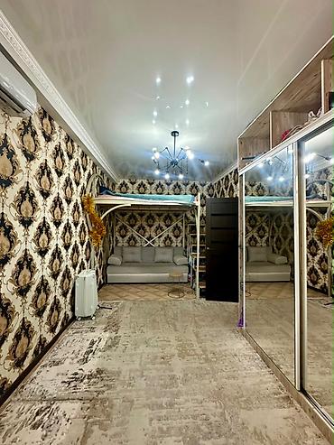 алис: 1 комната, 32 м², Дордой Плаза ТРЦ Индивидуалка, 3 этаж, Евроремонт — 3