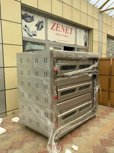 Professional sobalar: Çörək, Şirniyyət üçün, Pizza, Qaz ilə işləyən, 3 mərtəbəli — 4