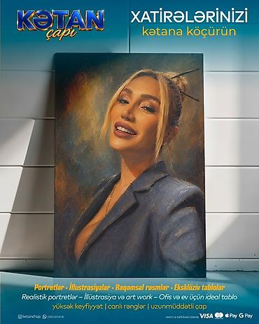 Reklam, çap: 🔥 FOTONUZU SƏNƏT ƏSƏRİNƏ ÇEVİRİN! 🖼️ Sevdiyiniz fotoları sadəcə — 3