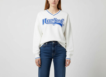 bluzy lecha poznań: H&M, Світшот жіночий, розмір M