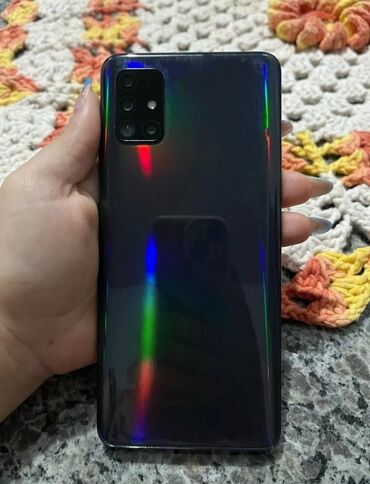 Samsung: Samsung Galaxy A51, 64 GB, rəng - Qara, Barmaq izi, Face ID lalafo.az -da Samsung: Samsung Galaxy A51, 64 GB, rəng - Qara, Barmaq izi, Face ID