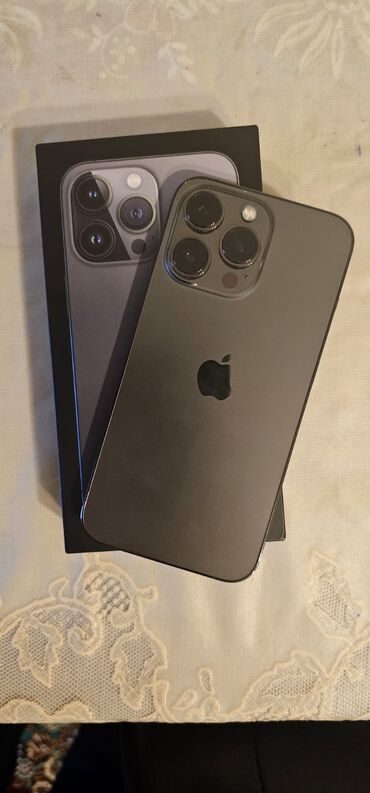 Apple iPhone: IPhone 13 Pro, 128 GB, Qara, Face ID