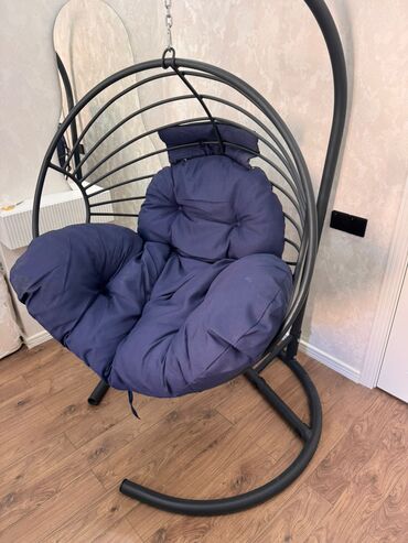 Qamaklar: Asma yellencək kreslo Yenidir, istifadə olunmayıb.Ölçüləri evimə uyğun — 3