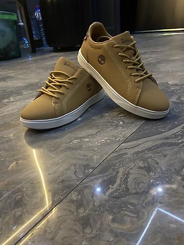 Мужские кроссовки, 41, Timberland, Новый, цвет - Желтый, Платная доставка
