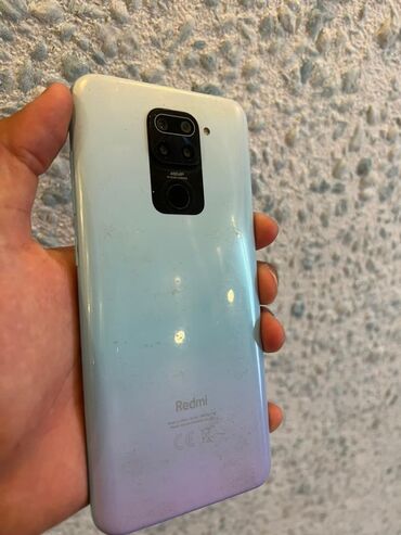 ddr4 32: Redmi, Redmi Note 9, Колдонулган, 4 ГБ, түсү - Кызгылт көк, 1 SIM, 2 SIM