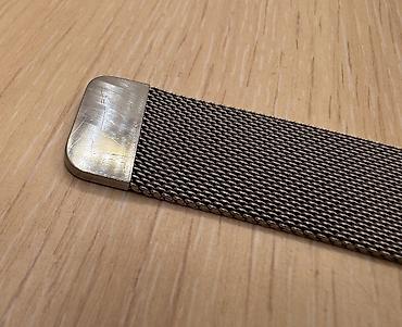 Apple Watch: Продаю оригинальный ремешок для Apple Watch - Milanese loop Silver — 10