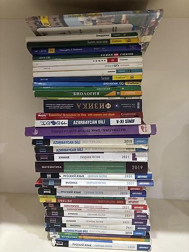 1 aznden başlayan qiymetlerle Dərslik və test topluları, dəsd