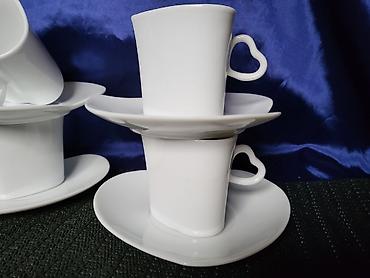 Kuhinjski setovi: Soljice za kafu,vintaz porcelanske. Soljice za kafu,nigde okrzane — 3