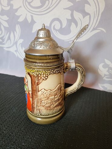 Čaše: Krigla nova,vintaz original King,rucni rad Austrija. Nova krigla sve — 6