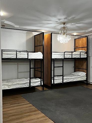 Хостелы: 🏠 Хостел у Ошского базара — 500 сом/ночь Чистые новые двухъярусные — 6