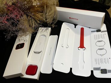 apple watxh: İşlənmiş, Smart saat, Apple, rəng - Qırmızı