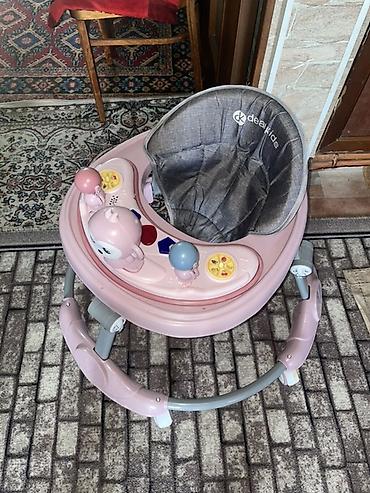 ходунки толокар: Продаётся комплект детских товаров: 1) Ходунки DeerKids (розовые) - — 1