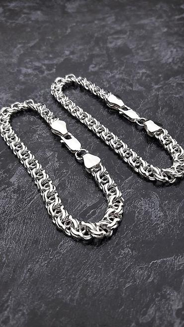 Серебряные цепочки: Серебряная цепь Рамзес 85 гр Серебро 960 проба Делаю на Заказ — 18