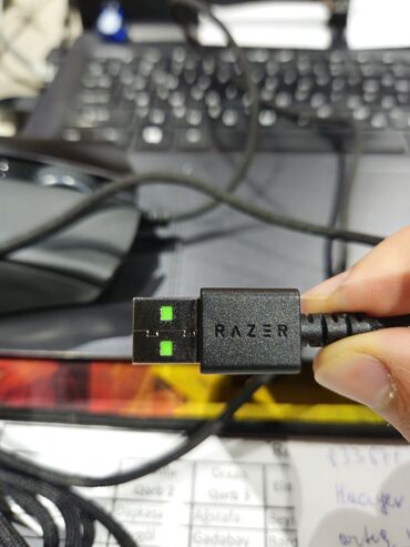 kabel aux: Razer Deathadder V2 Black Heç bir problemi yoxdur, Nərimanovda baxıb
