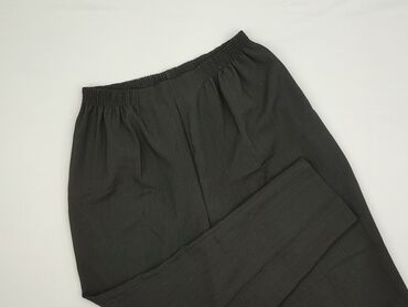 spodnie hello kity: Material trousers for women, size 4XL (EU 48)