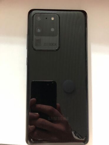 paltar yuyan masin ikinci el: Samsung Galaxy S20 Ultra, 128 GB, rəng - Qara, Barmaq izi, İki sim kartlı, Face ID