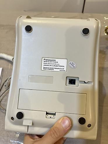 panasonic pts: Panasonic KX-T714CID stasionar telefon Yeni və istifadə olunmayıb — 9