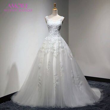 brend geyimlər: Cвадебное платье «GENEVIEVE» Amore Wedding Boutique –