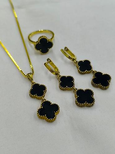 Серебряные наборы украшений: Набор украшений, Проба 925, Женские, Новый — 9