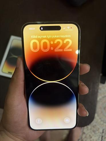 iphone xt: IPhone 14 Pro, Б/у, 256 ГБ, Золотой, 83 % — 4