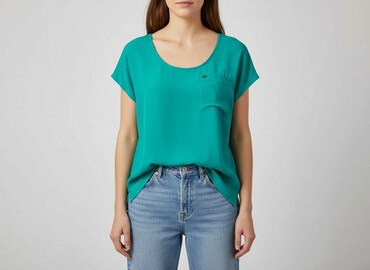 modne bluzki plus size: Жіноча блуза, розмір L