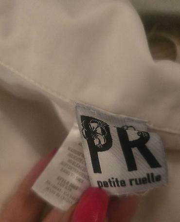 mac karmini: Petite Ruelle prelepa dizajnerska bela letnja haljina. Kratkih — 5