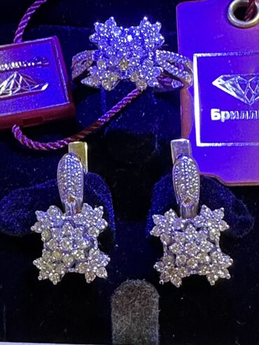 бриллиант набор цена: Обсалютно новый эксклюзивный,Якутский бриллиант,спешите дамы