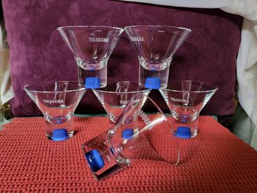 Čaše: Case nove Absolut za zestoko pice Rastal Nemacka. Case komada 6 i — 4