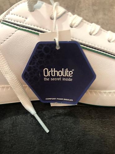 lacoste canta: Lacoste kişi krosovkası – Graduate 119 1 modeli - Rəng: ağ, yaşıl — 6