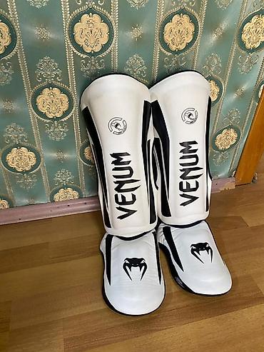 Боксерские груши: Venum tibia və ayaq üstü qoruyucuları (shin guards + instep) - Brend — 2