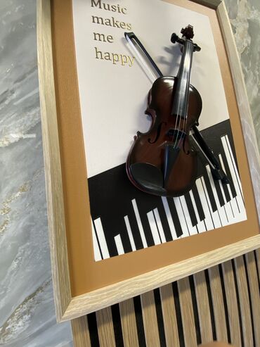 Şəkillər, tablolar: Mini skripkalı tablo hədiyyə üçün ideal seçimdir. 50x70 ölçüsündədir -da lalafo.az — 7 Şəkillər, tablolar: Mini skripkalı tablo hədiyyə üçün ideal seçimdir. 50x70 ölçüsündədir — 7