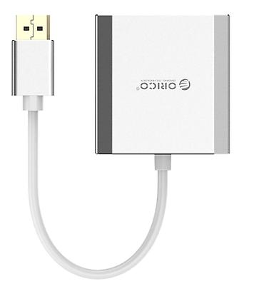 komputer işi: ⚡ ORICO XD-DF2DP4-SV-BP – DisplayPort → Dual DisplayPort Konvertor — 2