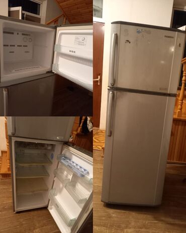 sumqayıtda soyuducu: Б/у Холодильник Samsung, Капельный, Двухкамерный, цвет - Серый