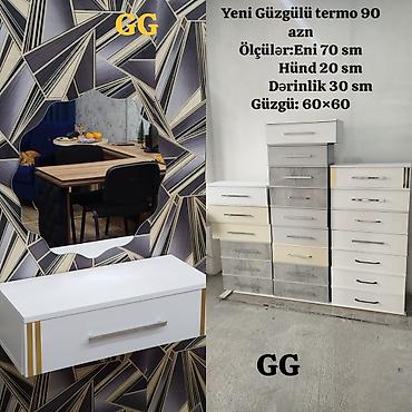 Yeni güzgülü termo – 90 AZN Məhsul təsviri: - Divara montaj olunan