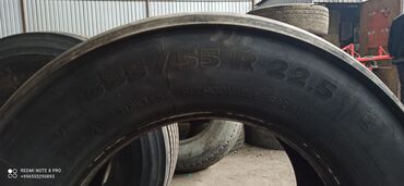 авто прицеп бу: Продаю пару Шин передковые можно на прицеп. 385/55/22.5 Michelin 10000