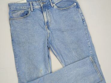 spodnie dresowe z niskim krokiem: Jeans for men, M (EU 38), H&M, condition - Good