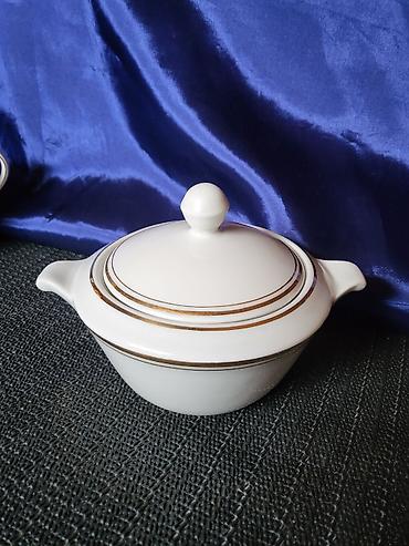 Ostali antikviteti: Servis za kafu Chodziez Poljska iz 80ih.god. Servis za 6 osoba, bez — 9