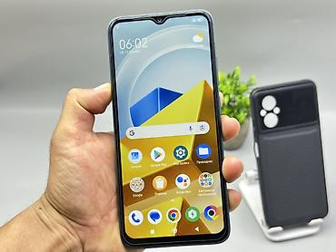ok mobile: Poco M5, Б/у, 128 ГБ, цвет - Синий, 2 SIM — 2