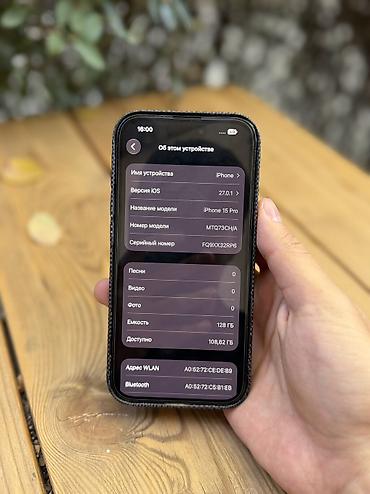 айфон старые: IPhone 15 Pro, Б/у, 128 ГБ, Blue Titanium, 80 % — 8