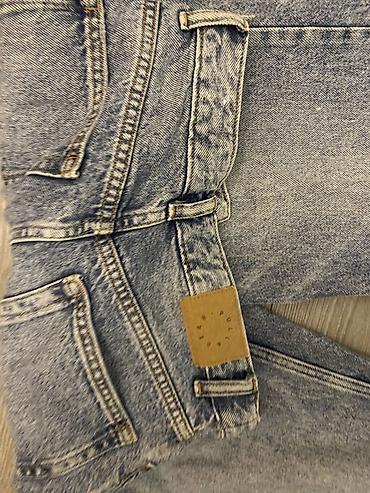 Джинсы: Джинсы, PULL&BEAR, 2XS, цвет - Голубой — 3