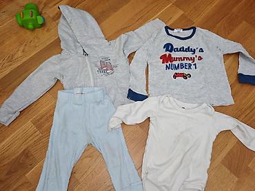 Paketi dečije odeće: Veliki paket garderobe za bebu/dečaka 74-80 Set obuhvata raznovrsne — 6