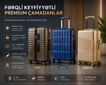 Çamadanlar: PREMİUM ÇAMADANLAR – Holiday Səyahətinizi rahat və təhlükəsiz edin — 1