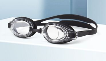 Маски, очки: Очки для плавания классической формы с празрачными линзами