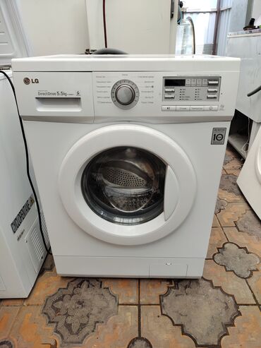 цена стиральной машины автомат lg 5 кг: Стиральная машина LG, Б/у, Автомат, До 6 кг, Узкая